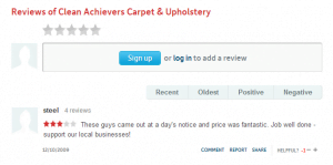 fake reviews AstoTurfing