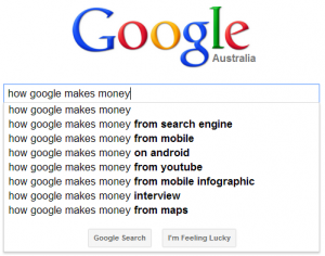 how does google make money