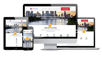 Premium IT Solutions Responsive Website Design